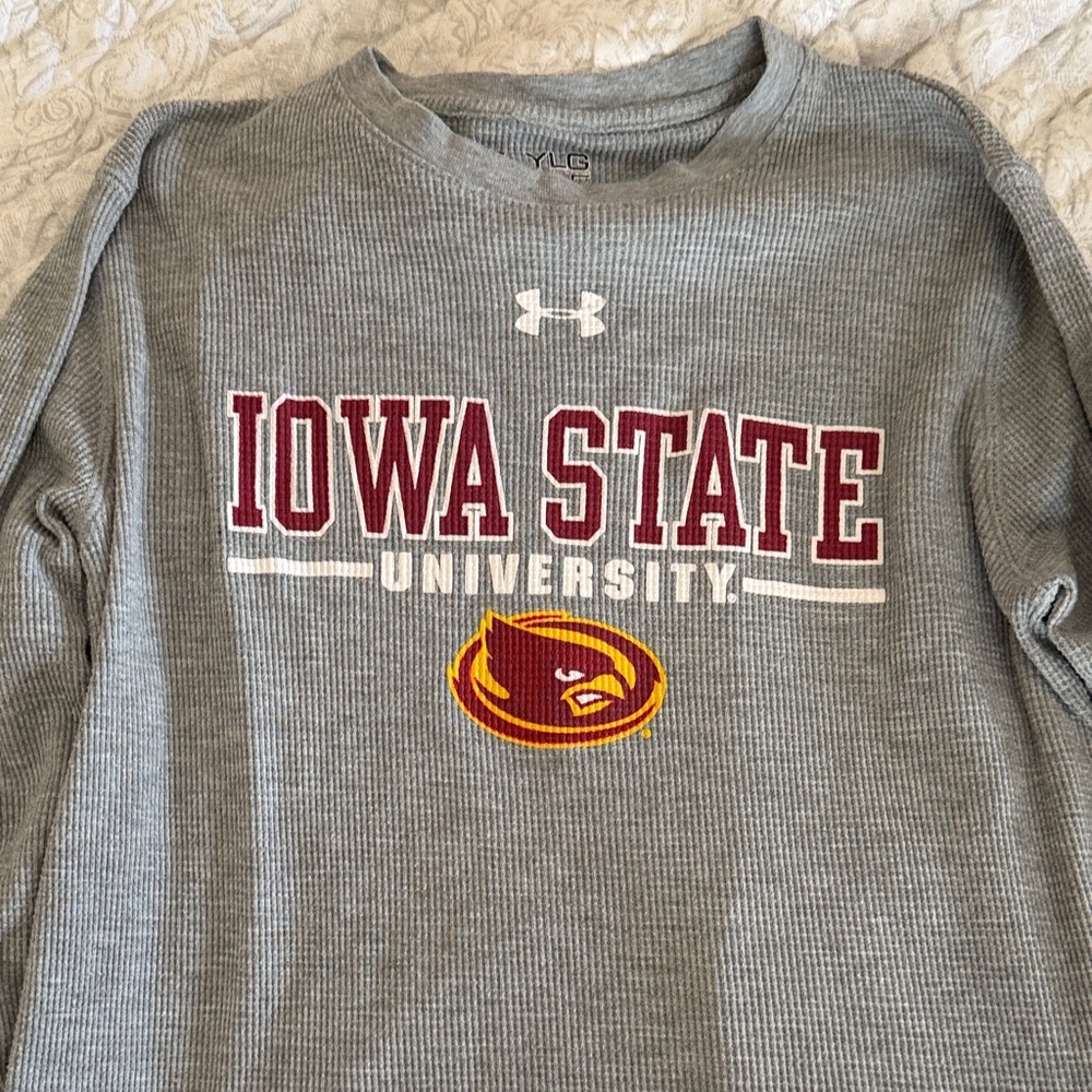 Under Armour Gray Iowa State University Pullover